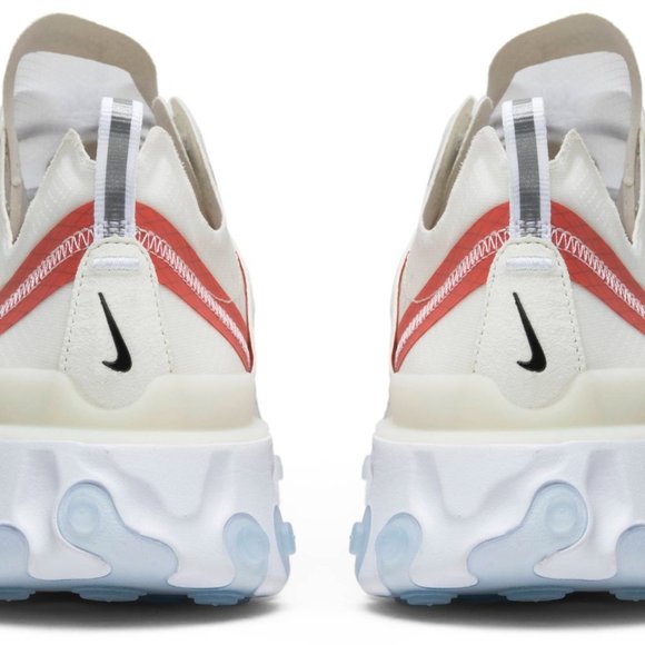 Nike React Element 87 Sail Light Bone B Grade SZ6 - Picture 2 of 6